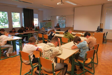 noč knjige OŠ Košana 1